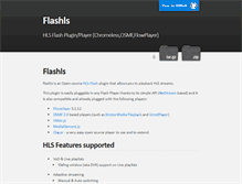 Tablet Screenshot of flashls.org